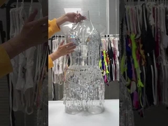 Maillot de bain trois pièces pour femme, tissu Flash, Bikini à franges sexy